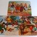 Vintage Jigsaw Puzzle 1940's All Nations Set of Three Children Greece Italy Russia