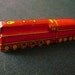 Vintage Cracker Jack Prize Train Tin Lithograph Toy Collectible