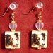 Border Collie Scrabble Tile Earrings