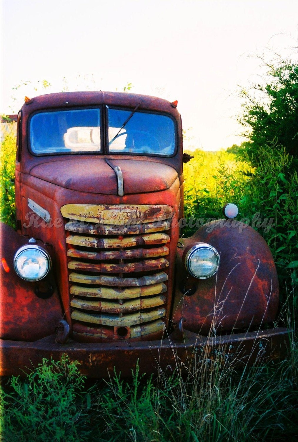 Traveling by GMC Truck - 8x10 Art Photography Print