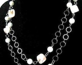 Mother of pearl - sea shell necklace