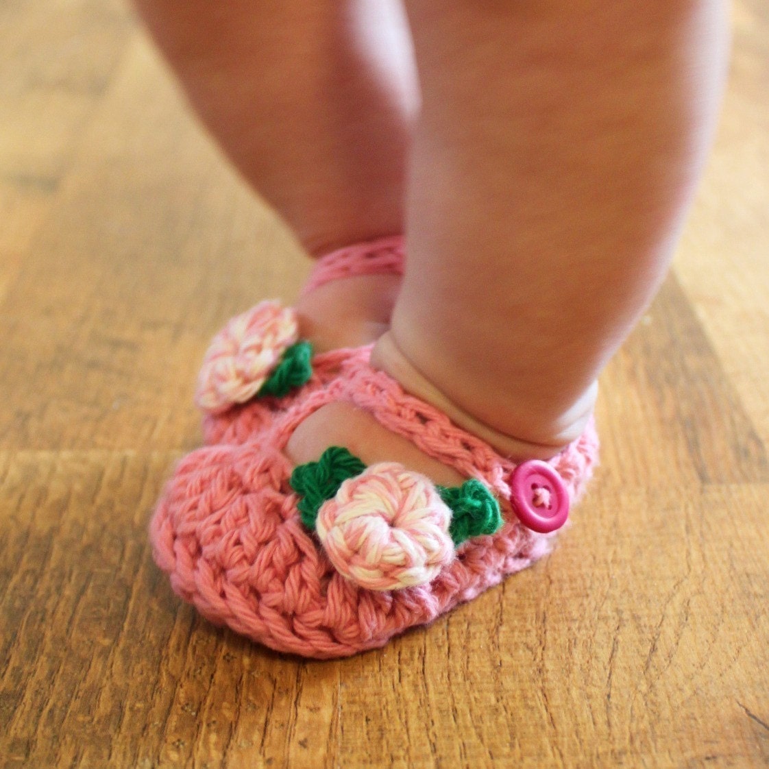 Instant Download - Crochet Pattern - Jane Marie Booties (Newborn to 12 mo.)