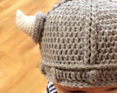 Instant Download - Crochet Pattern - Lael Viking Hat (Newborn to Adult)