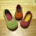 Instant Download - Crochet Pattern - Oma House Slippers (Woman sizes 3-12)