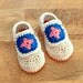 Instant Download - Crochet Pattern - Granny Square Booties (Newborn to 18 mo)