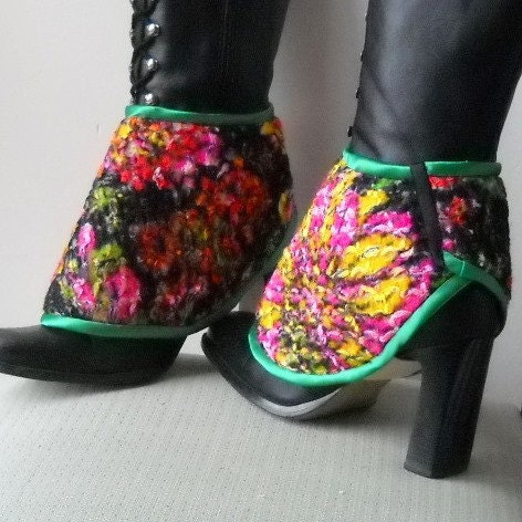Multi-colour Ankle Spats