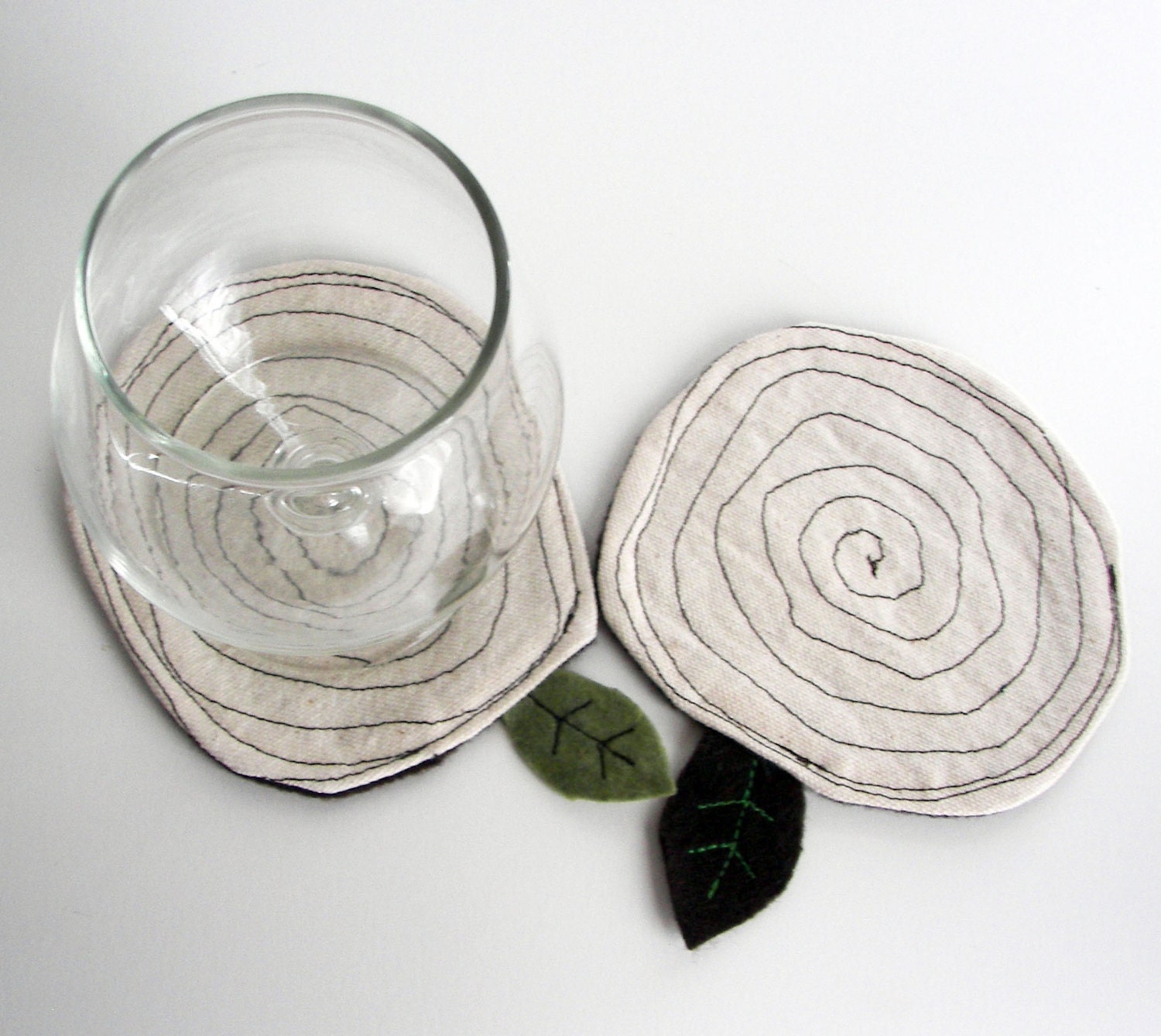 stump coasters (set of four)