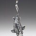 Silver Koi Fish Charm Pendant