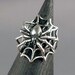 Silver Spider Ring