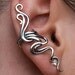 Silver Spiro Ear Cuff