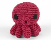 Magenta Amigurumi Octopus