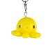 Yellow Octopus Polymer Clay Lanyard Charm