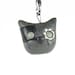 Harland the Robot Owl Polymer Clay Lanyard Charm