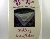 Lace Shawl Pattern - Award Winning Falling Snowflakes
