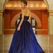 Vintage 1980s Dress wiggle french silk taffeta 40s Givenchy inspired designer