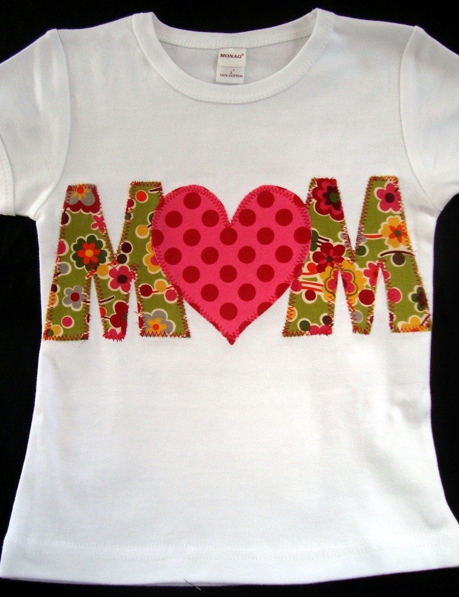 My Heart Belongs to Mom Mother's Day Shirt--available in short or long sleeve, tank and bodysuit styles