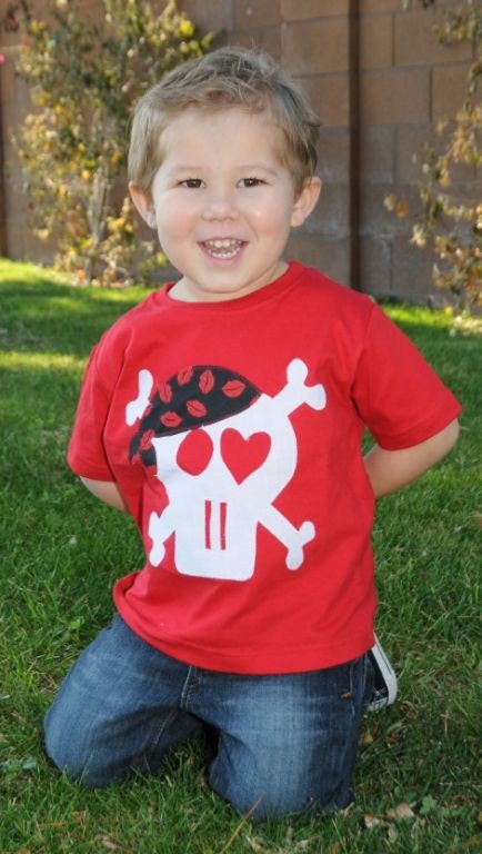 Pucker Up Pirate Valentine Shirt