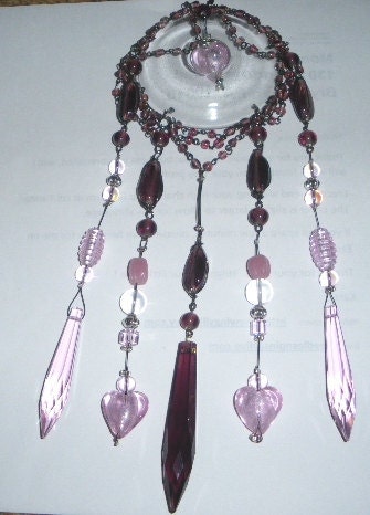 suncatcher wind chime indoor/outdoor  ( sweet memories )