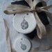 Ladybug Mini Clay Tags - set of 2