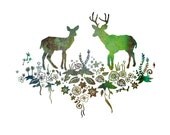 Forest Deer print