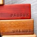 Set of 10 Natural Hardwood Building Blocks 'Namesake'