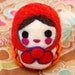 Matryoshka  Russian Wooly Egg Doll Made to Order