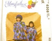 McCall Mousefeathers Pattern 6308 Dress Jumper - PIF uncut