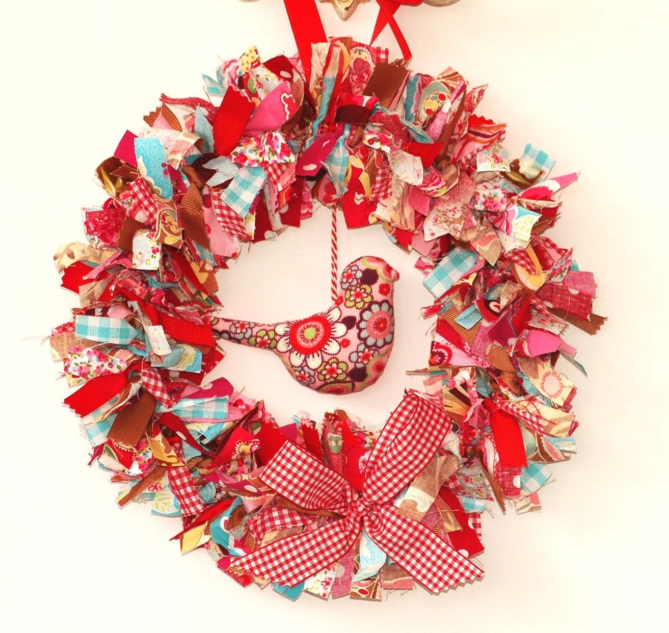 FABRIC WREATH  --  PDF Sewing pattern