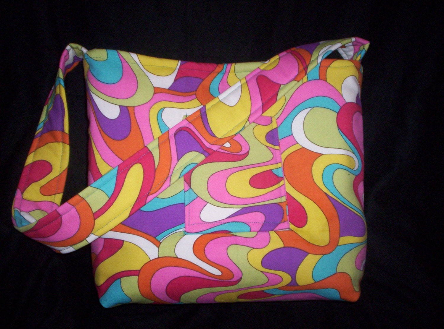 The Mod Squad BAG PURSE funky GROOVY Hippie tote