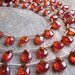 Zircon NATURAL (Not CZs) Garnet Color Faceted Pear