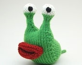 FLAT KNIT Garden Slug Amigurumi Pattern PDF Instant Download
