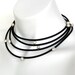 rubber and pearl necklace, modern pearl necklace, rubber necklace, pearl jewelry, pearl necklace, rubber jewelry, modern