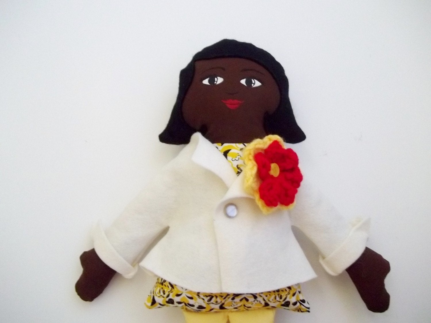 Cloth Doll African American Rag Doll