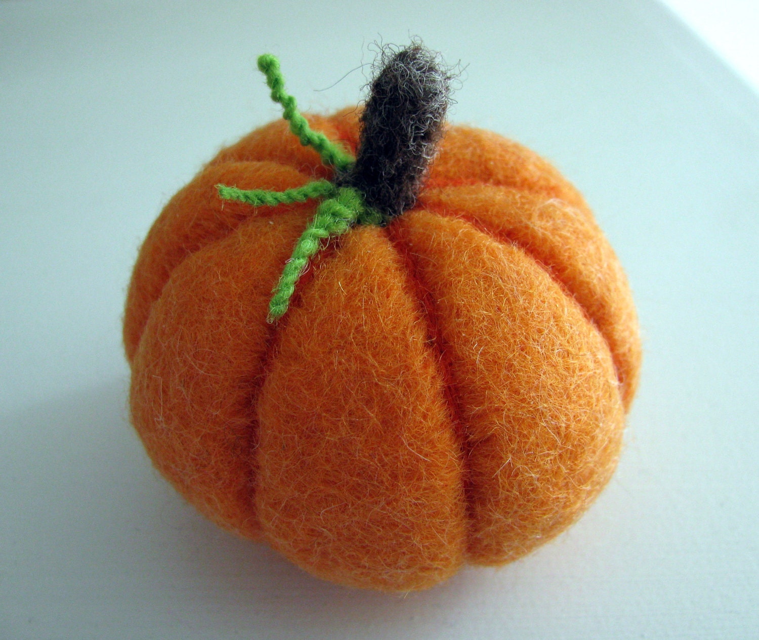 Needle Felted Pumpkin