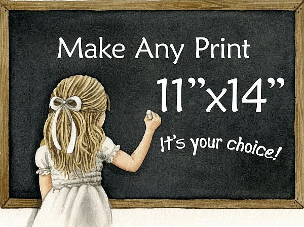 Custom Order 11"x14" Print