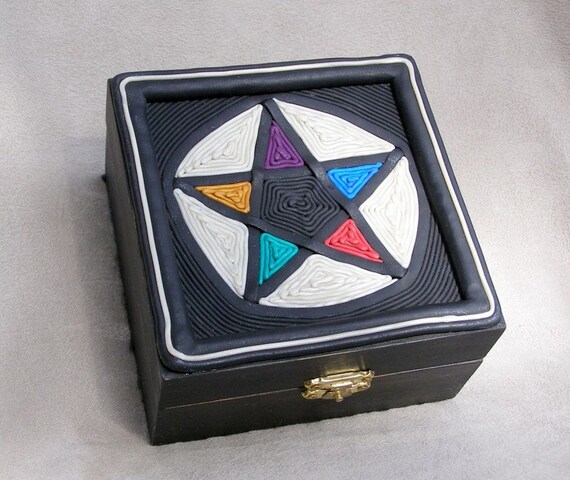 Electric Elemental Pentacle Box