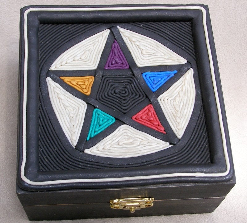 Electric Elemental Pentacle Box