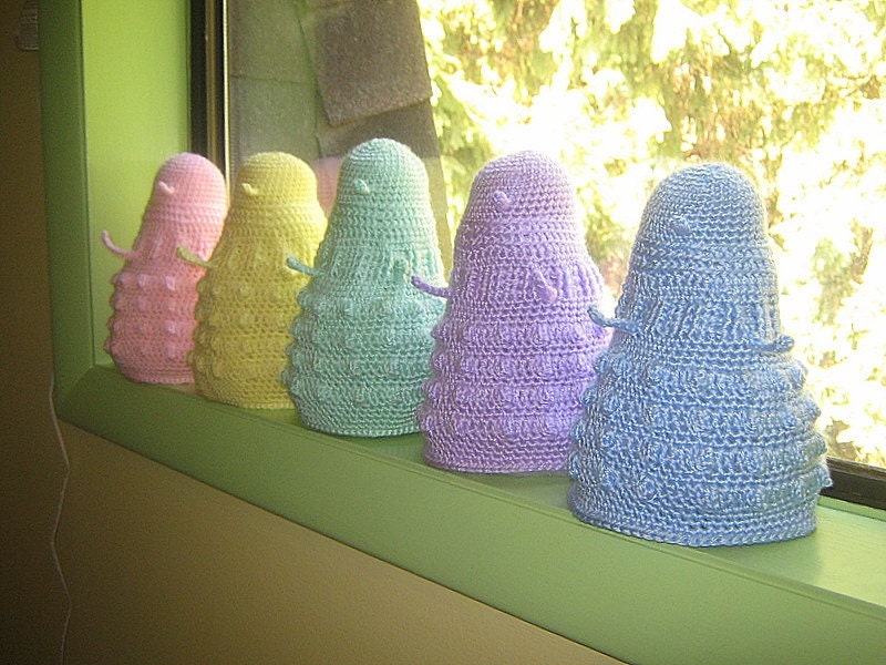 Dalek Plush Baby Toy from Doctor Who - Set of Five