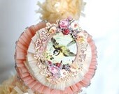 French Vintage SWEET BEBE Party Hat -  part of The Rocksie Rousell Collection