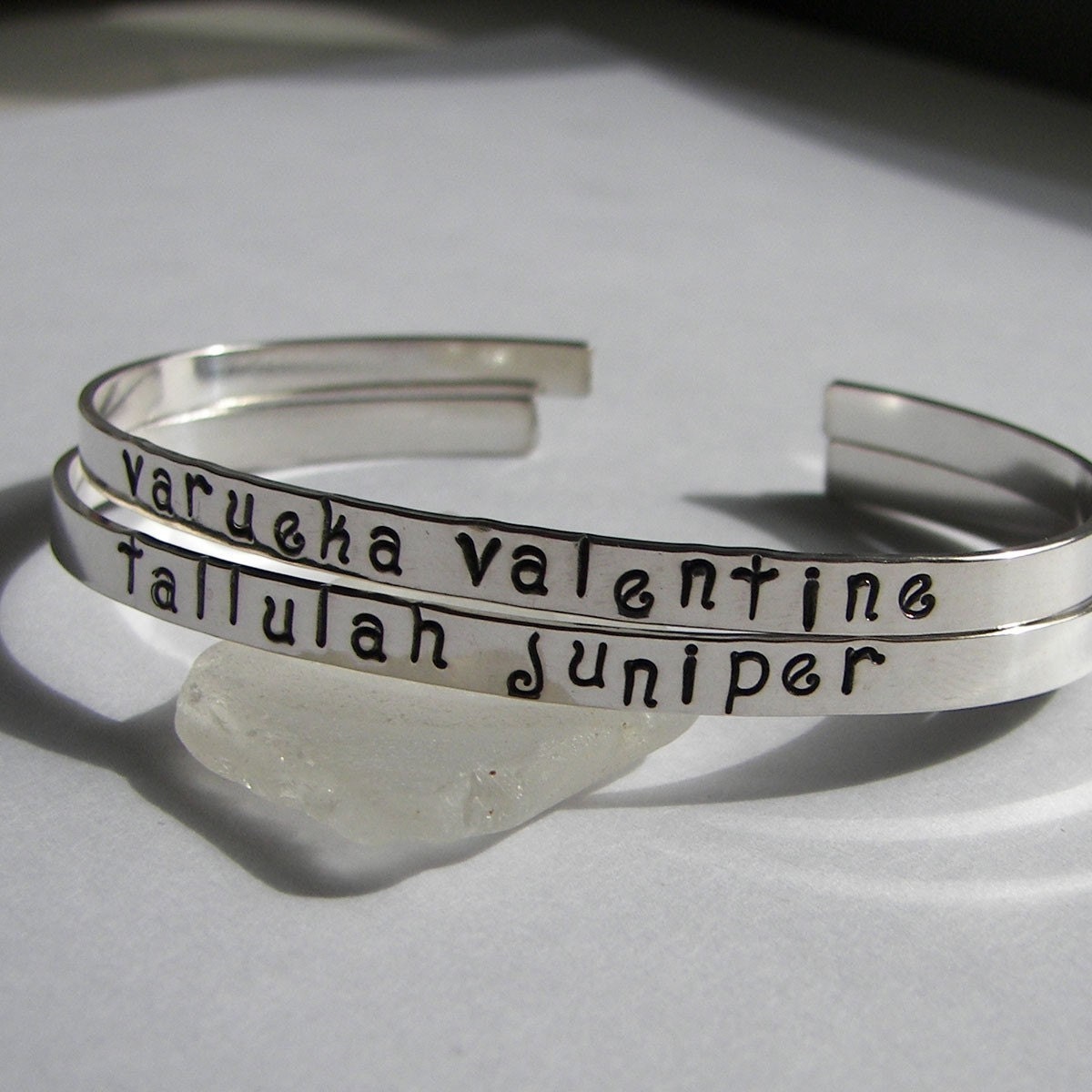 You Name It personalized sterling cuff bracelet