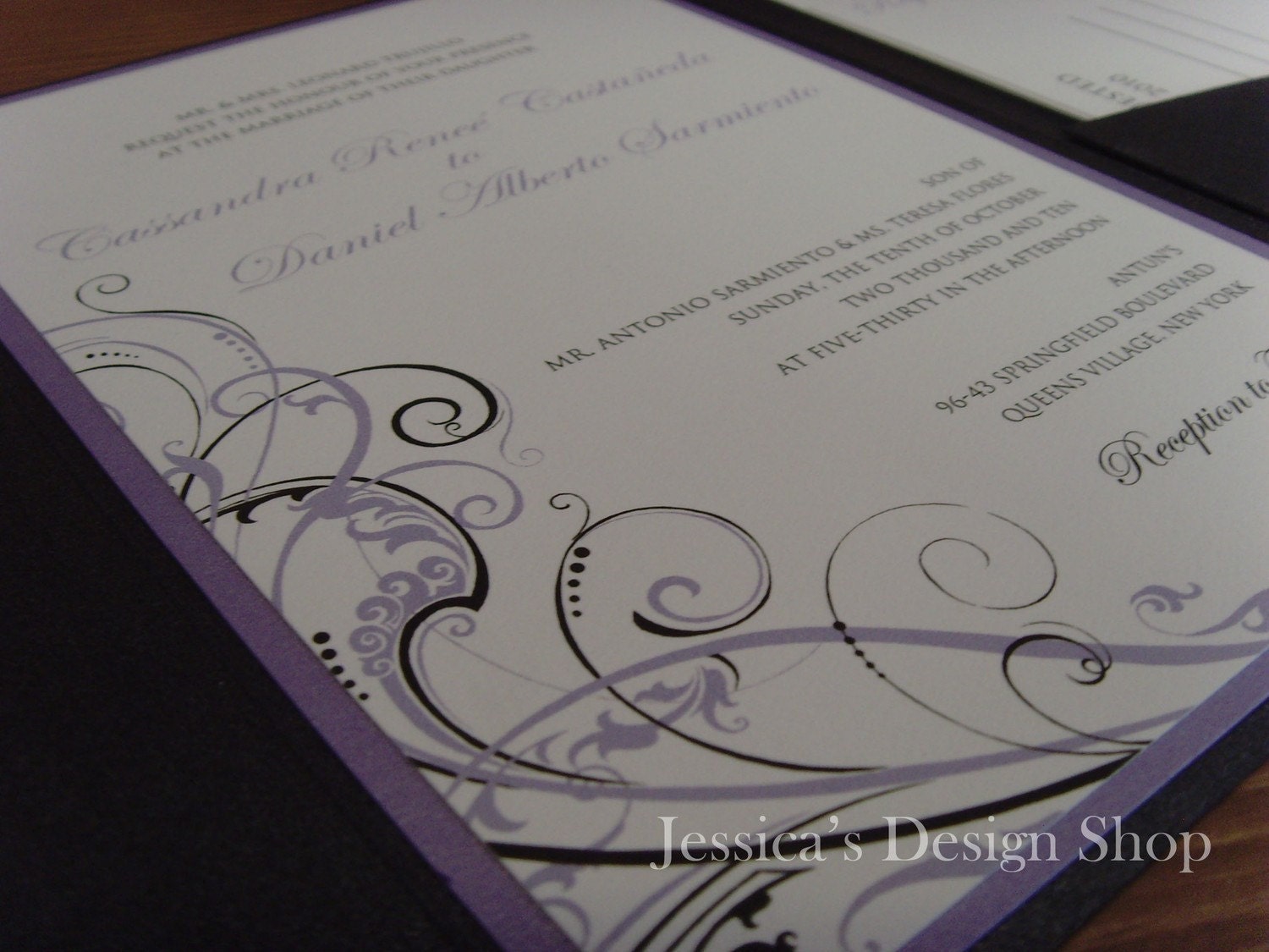 The Cassandra Invitation Suite