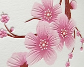 Cherry Blossom Cards - Large Blossom