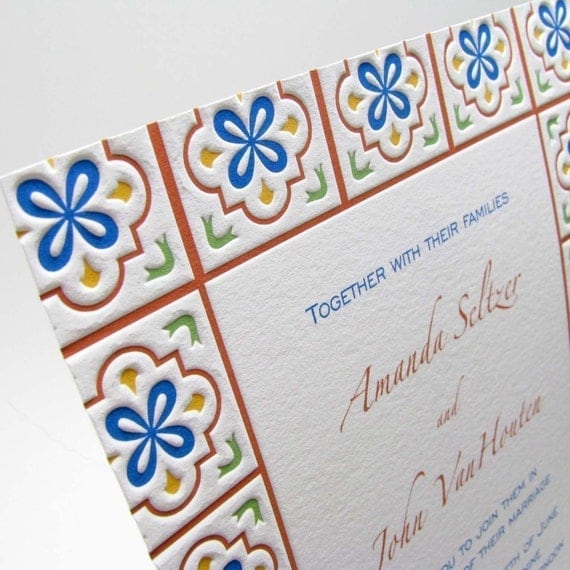 Talavera Wedding Invitations