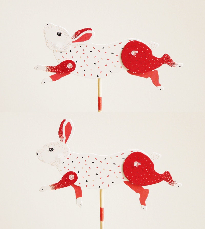 DIY Paper Puppet - Rabbit