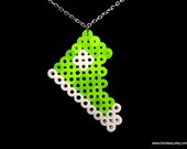 Pump up the Yellow sneaker necklace