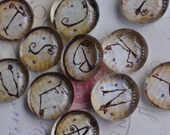 Personalized - Glass Magnet Set - You Choose the Word - 5 letters