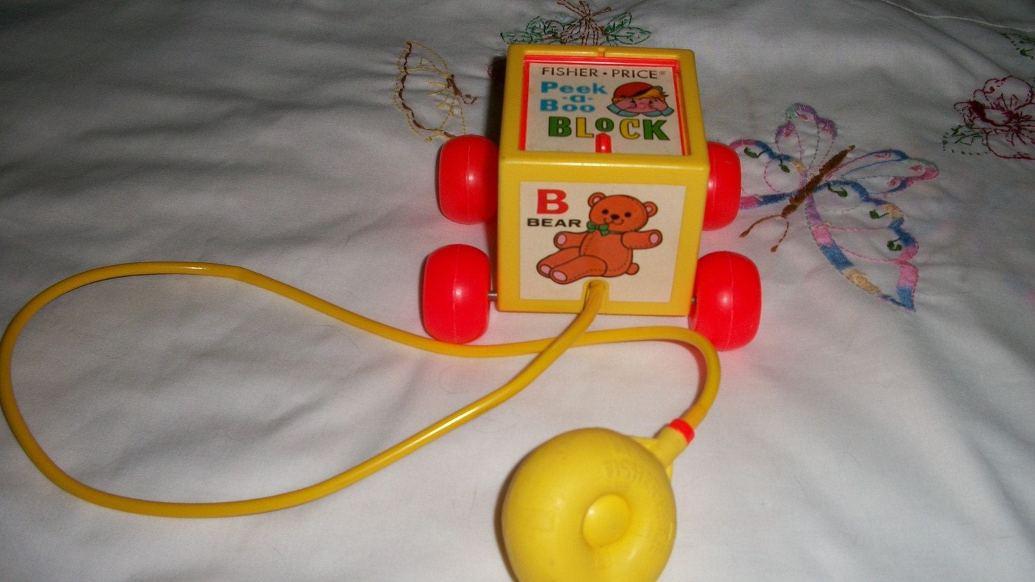 fisher price peek a boo toy