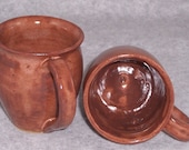 Ceramic Mugs Coffee Mug Set in Plum Stoneware Coffee Cups Wheel Thrown  Handmade Ceramics Pottery