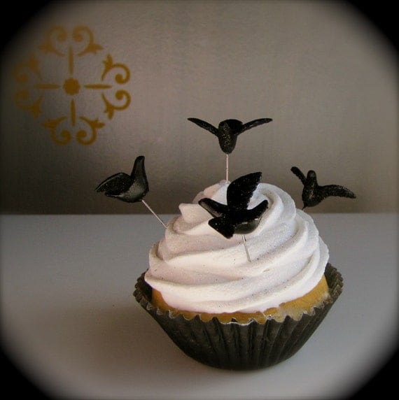 Fake Cupcakes Birds Tribute Cupcake 12 Legs Cupcake Collector Series