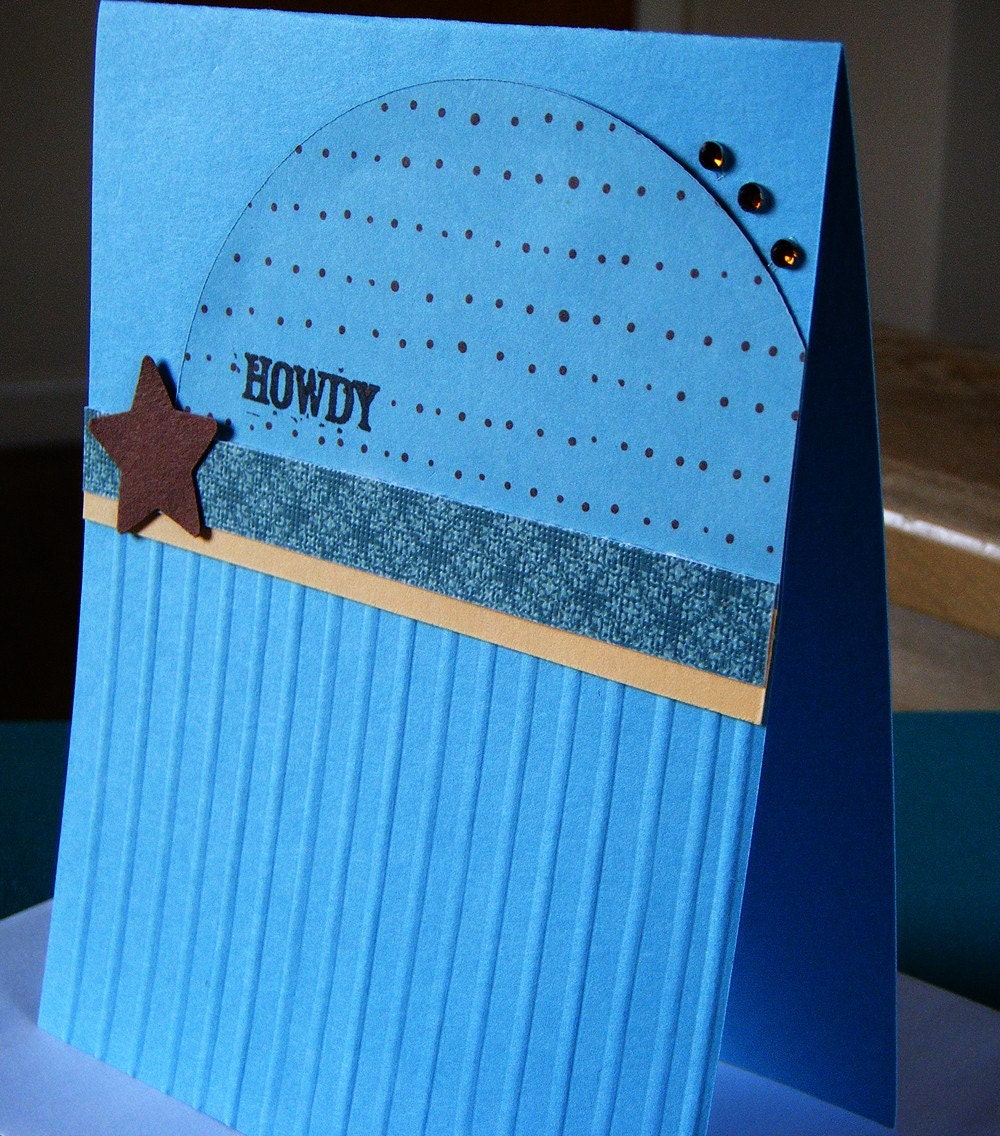 Howdy Hello Card